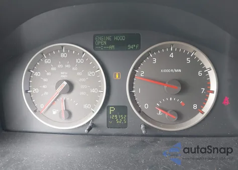 2007 Volvo S40 2.4I z USA, uszkodzony, nr VIN YV1MS382972260828